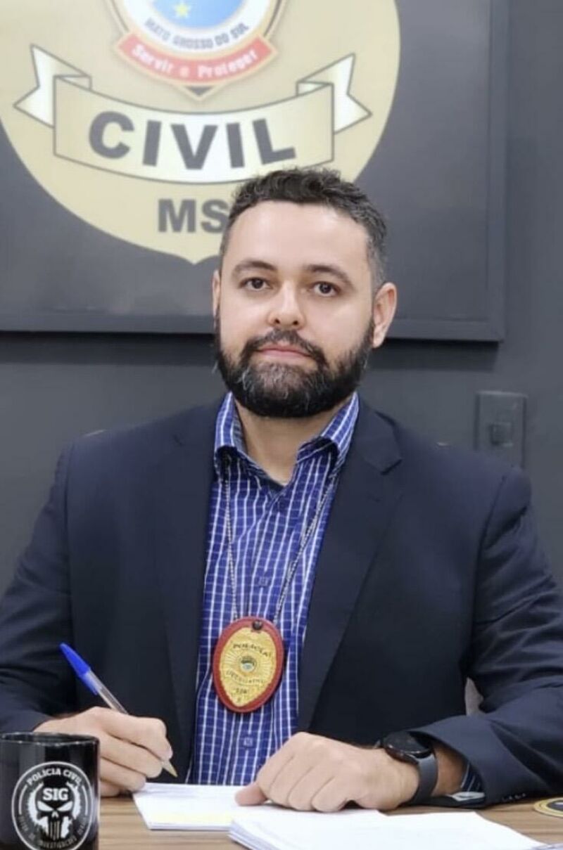 Imagem ilustrativa da matéria Dia Nacional do Delegado: Delegado de Costa Rica relembra trajetória e diz que se espelhou no pai